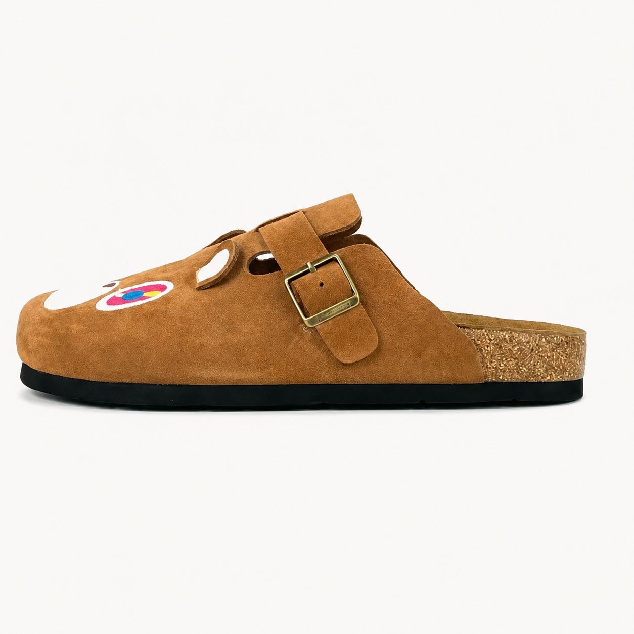 Easy Slip On Cushioned Embroidered Clogs Slippers For Men