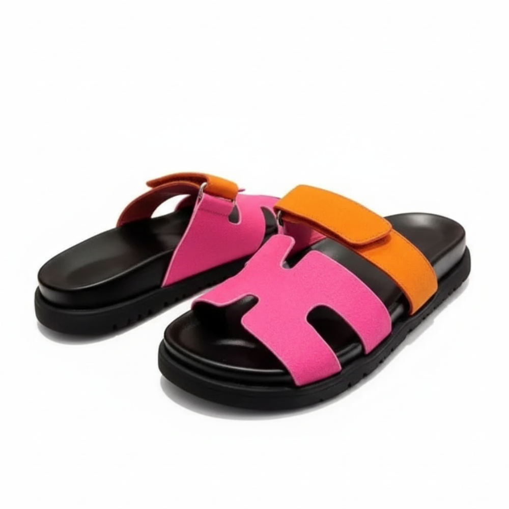 Modern Velcro Slide Sandals For Men