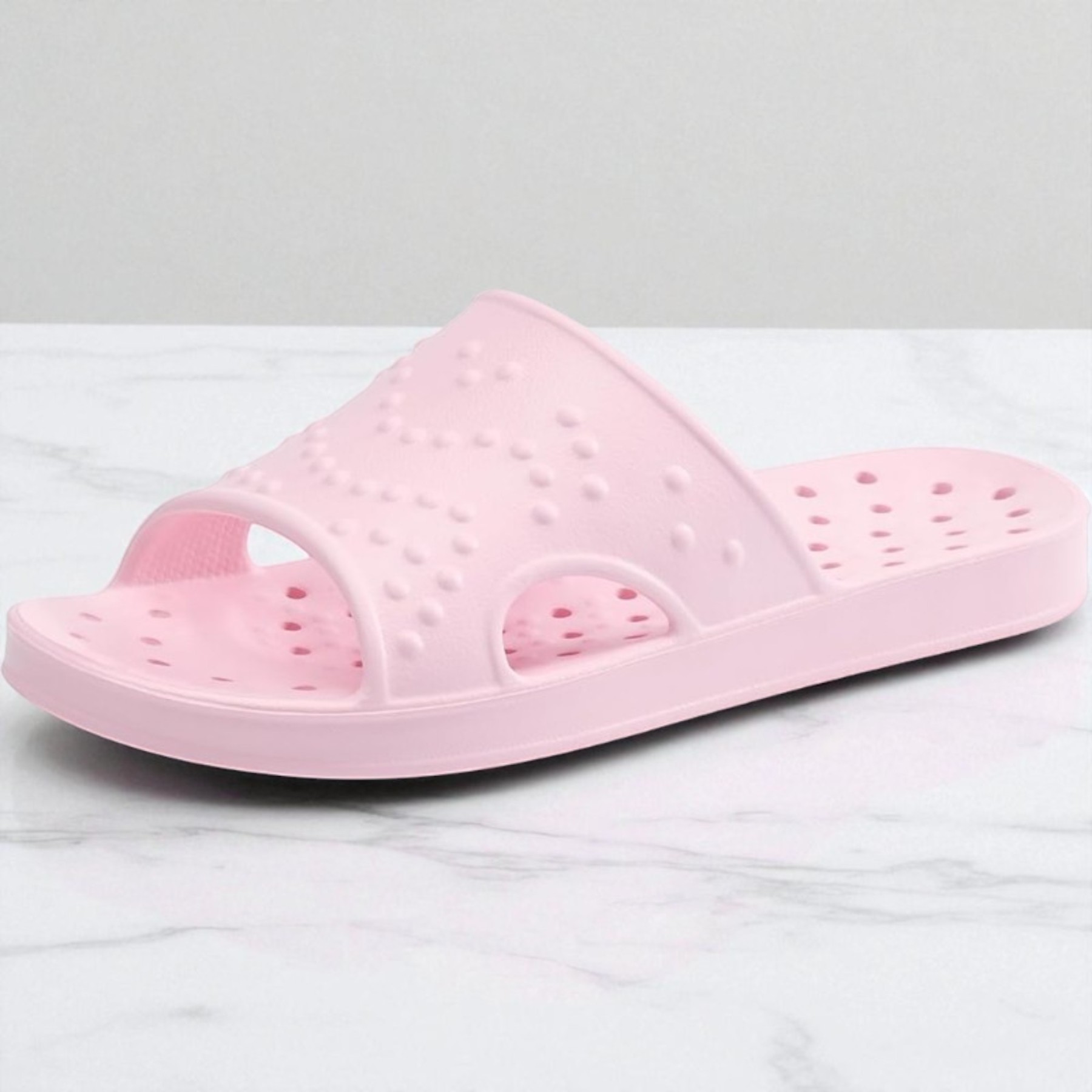 Shower Shoes For Women Men With Arch Support Quick Drying Pool Slides Lightweight Beach Sandals With Drain Holes