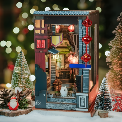 DIY Lijiang Ancient Town Book Nook Kit