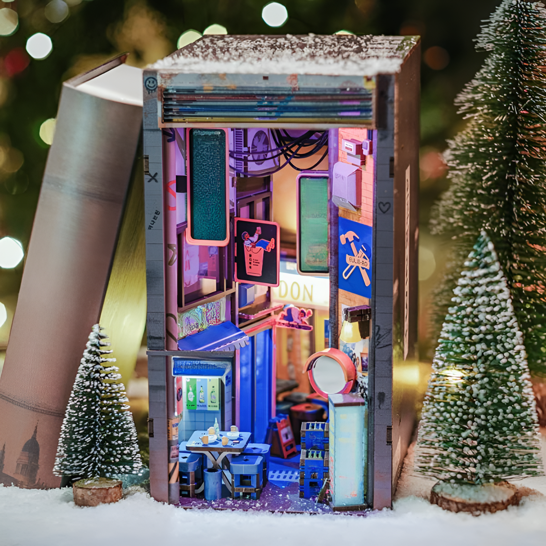 DIY Seoul Hipjiro Book Nook Kit For Crafting