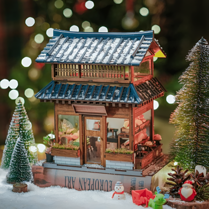 Hanok Bakery Miniature House Craft Kit