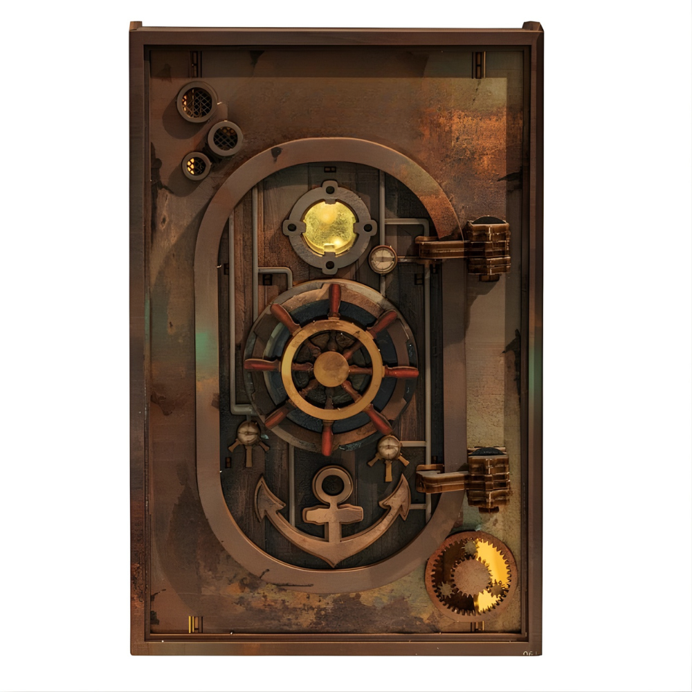 Submarine Vault Scene Model Display Kit