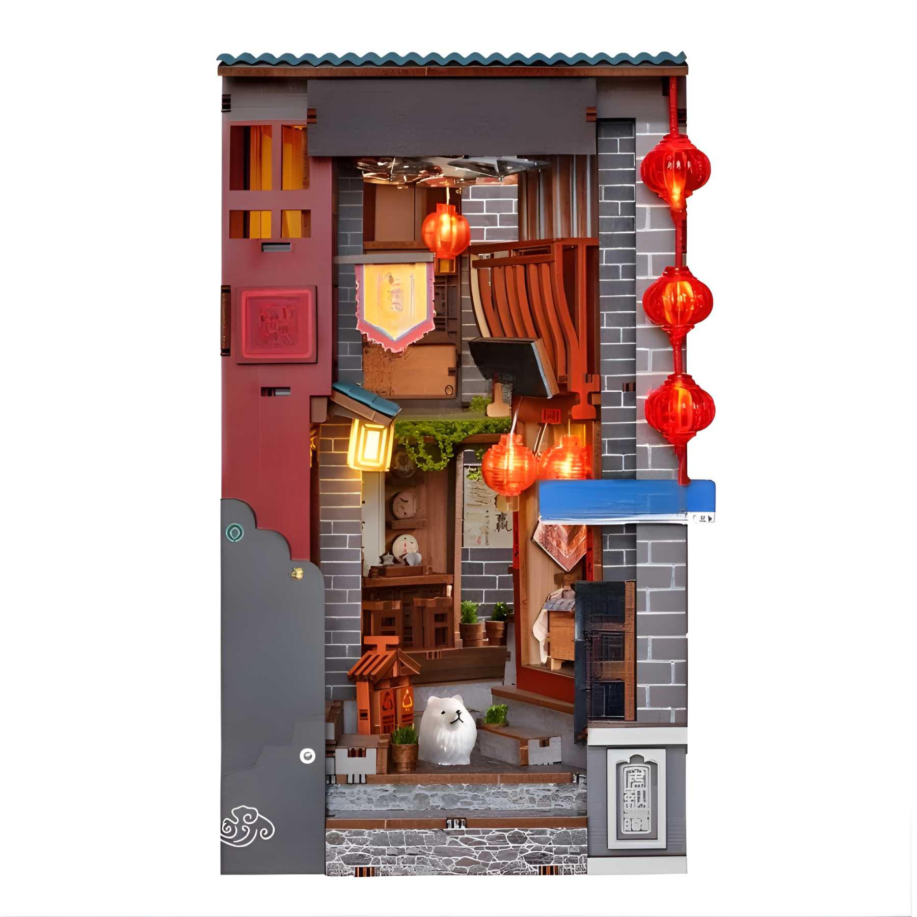 DIY Lijiang Ancient Town Book Nook Kit