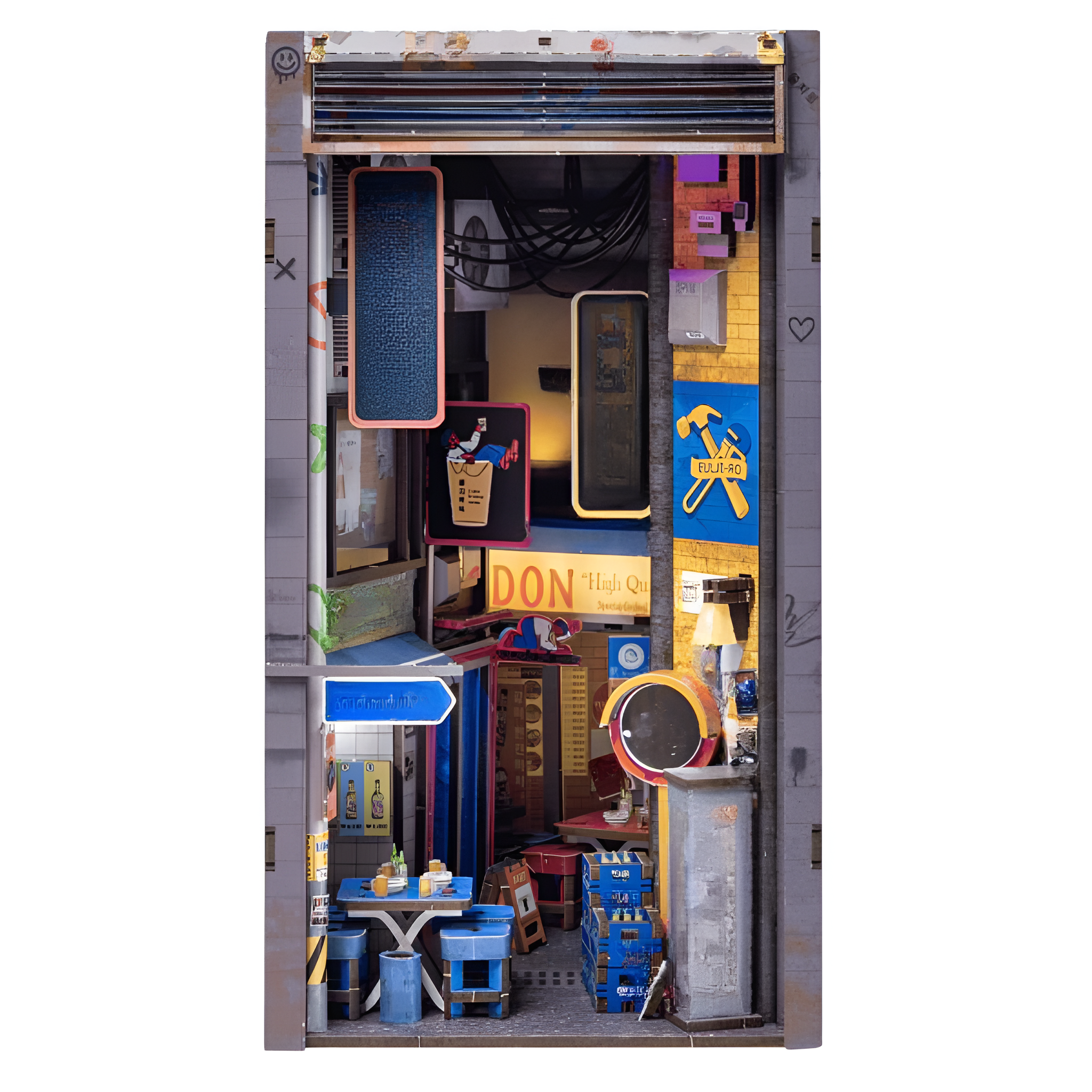 DIY Seoul Hipjiro Book Nook Kit For Crafting