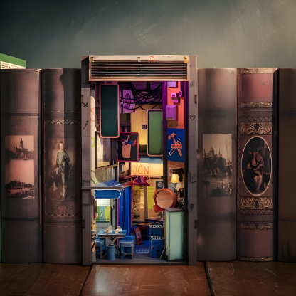 Three City Book Nook Craft Set