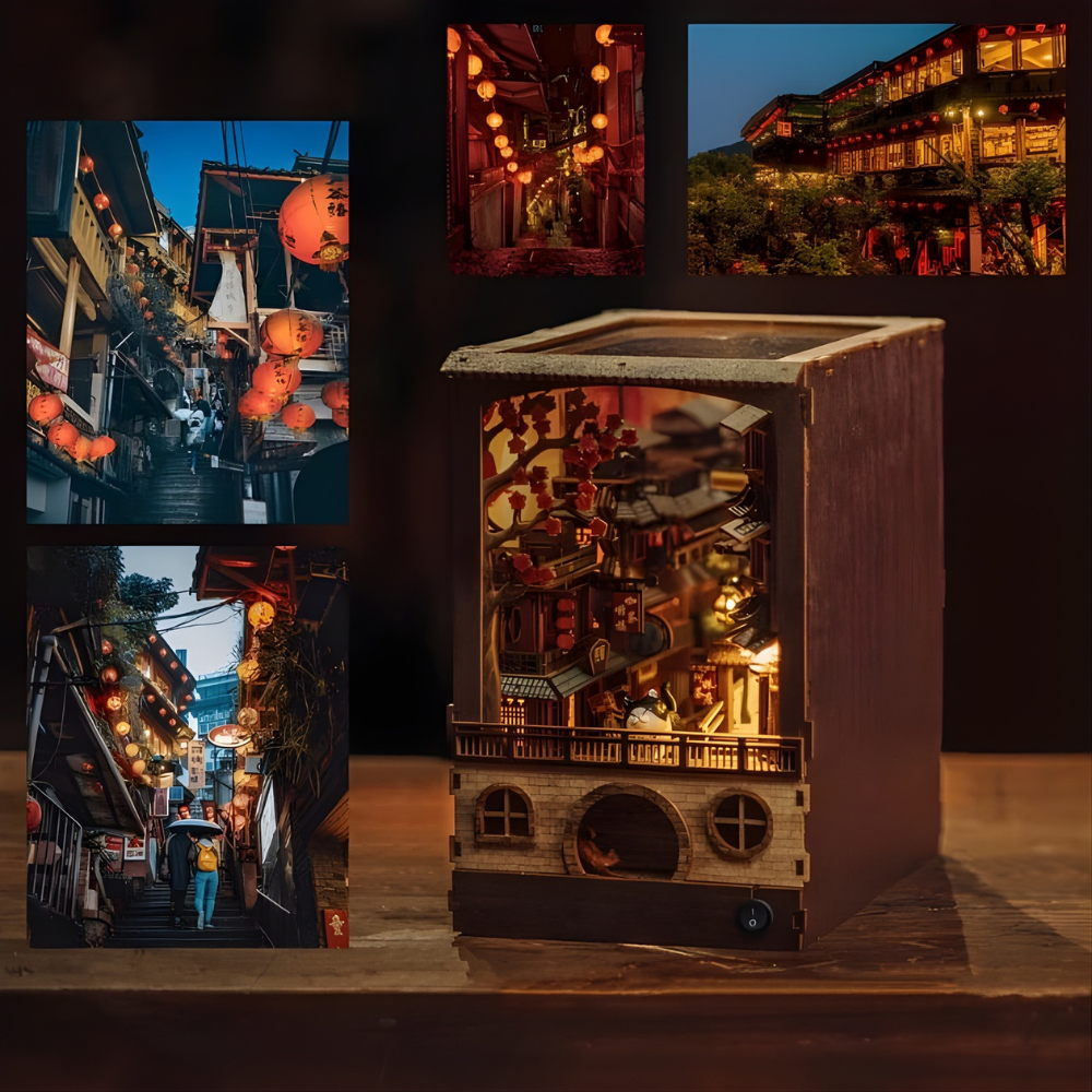 Taiwan Street Miniature Display Craft Kit