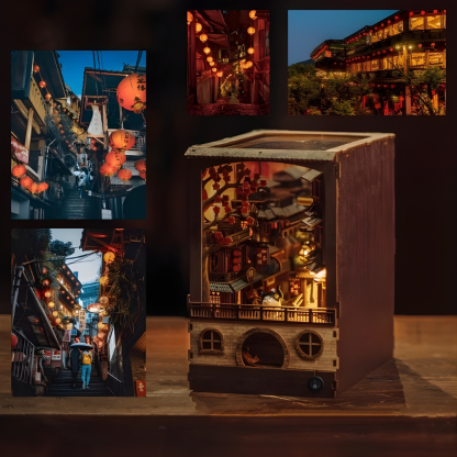 Taiwan Street Miniature Display Craft Kit