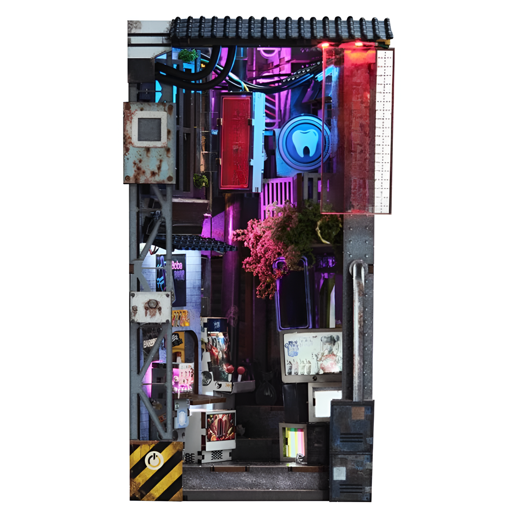 DIY Kowloon Walled City Book Nook Kit