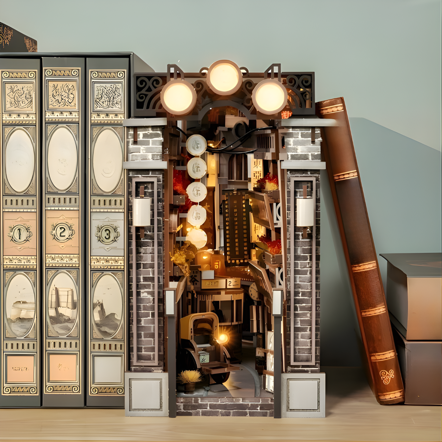 Three City Book Nook Craft Set