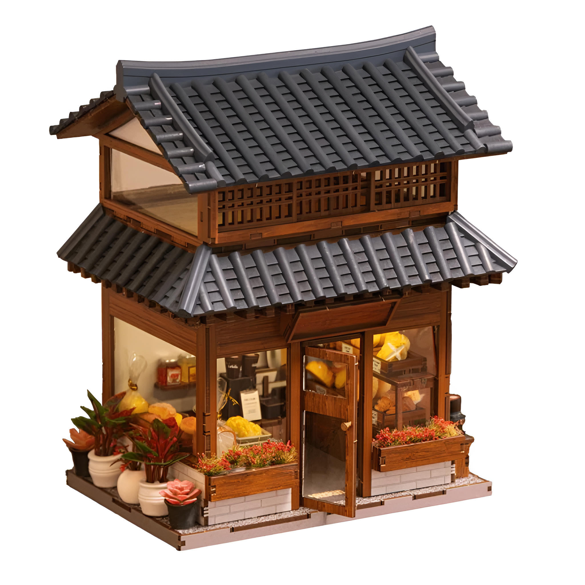Hanok Bakery Miniature House Craft Kit