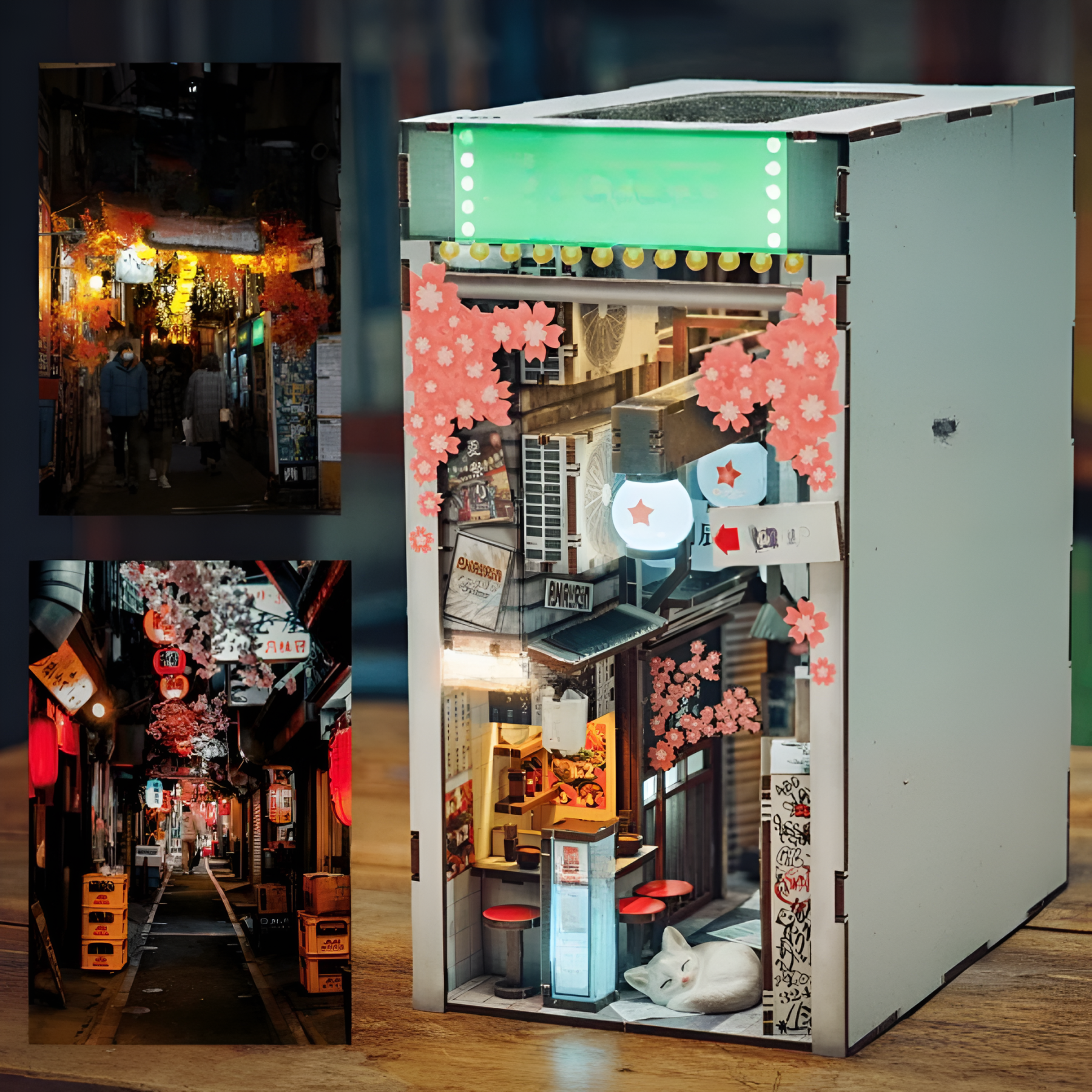 Omoide Yokocho Book Nook Craft Kit