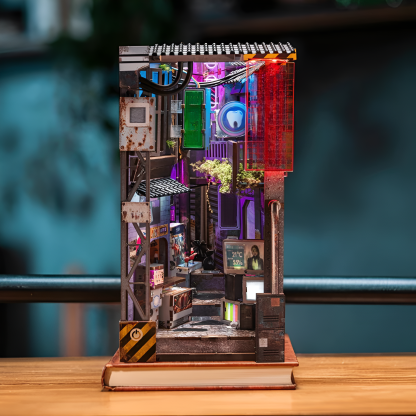DIY Kowloon Walled City Book Nook Kit