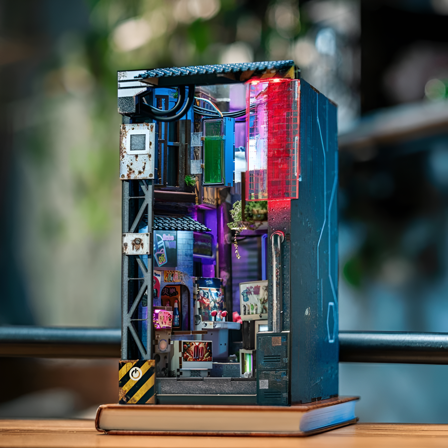 DIY Kowloon Walled City Book Nook Kit