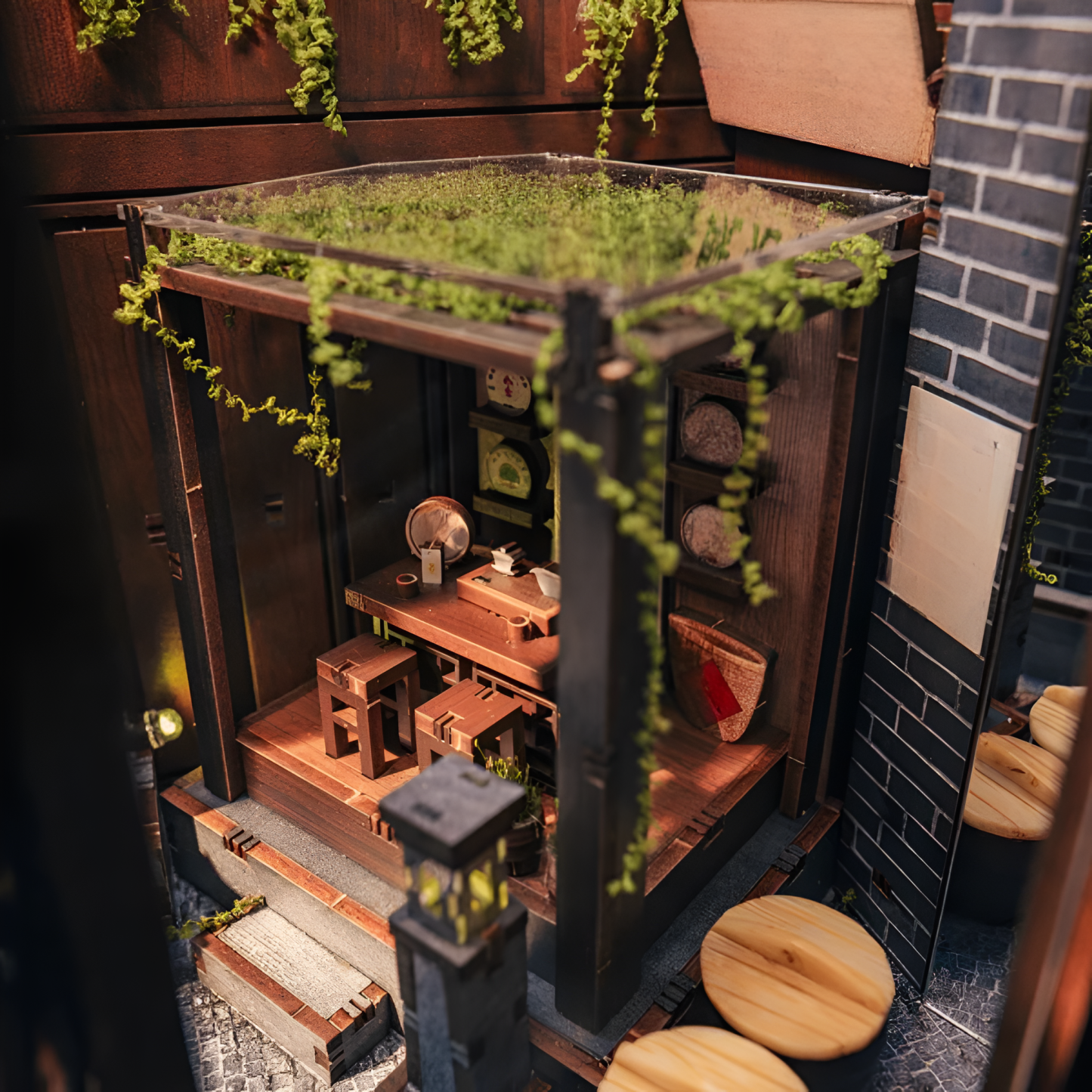 DIY Lijiang Ancient Town Book Nook Kit