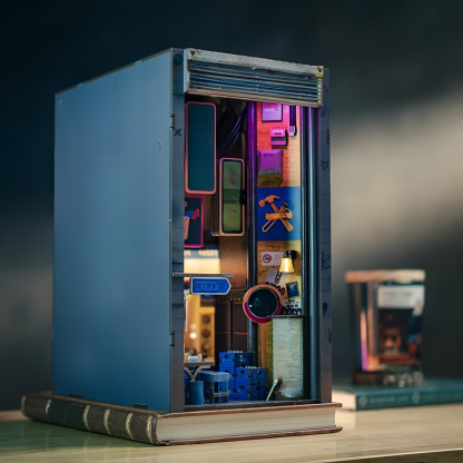 DIY Seoul Hipjiro Book Nook Kit For Crafting