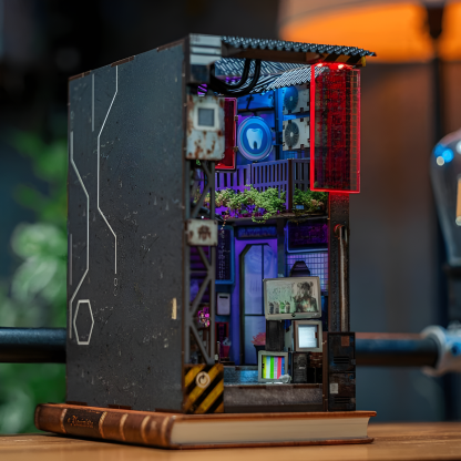 DIY Kowloon Walled City Book Nook Kit