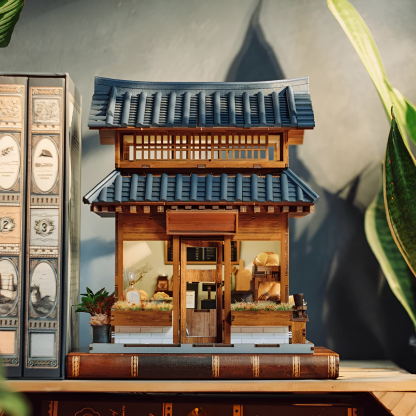 Hanok Bakery Miniature House Craft Kit