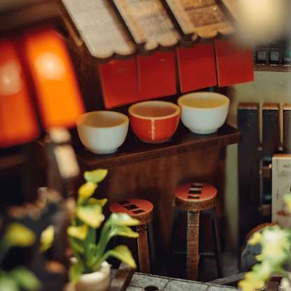 Kyoto Gion Book Nook Craft Kit