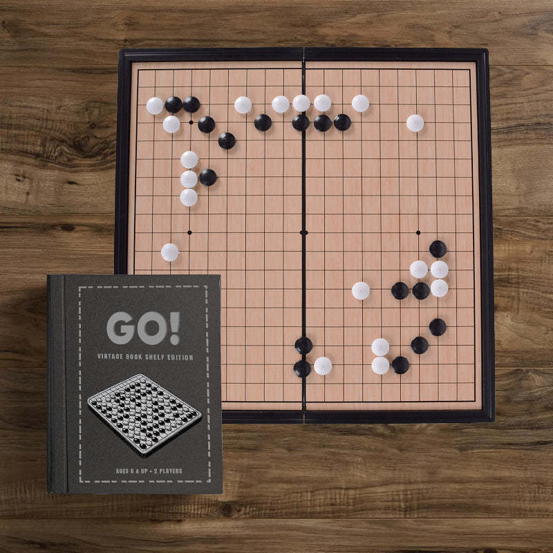 Go Game Set – A Timeless Strategy Game for Enthusiasts-Book Shelf Game