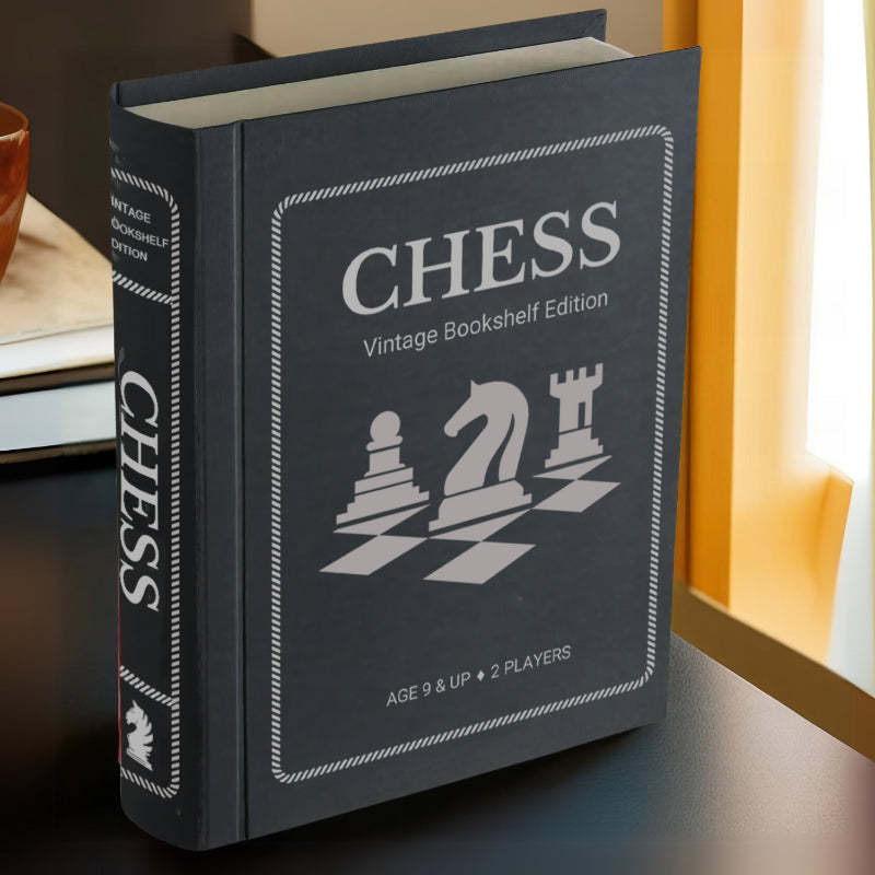 Classic Strategy Chess Set – A Timeless Game of Skill and Strategy-Book Shelf Game