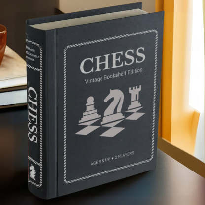 Classic Strategy Chess Set – A Timeless Game of Skill and Strategy-Book Shelf Game