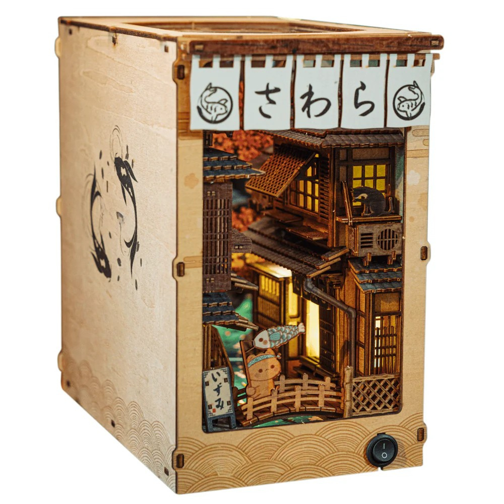 DIY Sawara Town Book Nook Kit For Crafting
