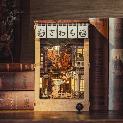 DIY Sawara Town Book Nook Kit For Crafting
