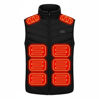 Multi Zone Heated Thermal Vest For Men