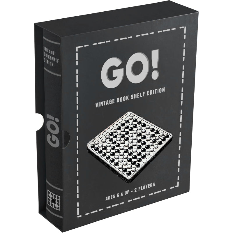 Go Game Set – A Timeless Strategy Game for Enthusiasts-Book Shelf Game
