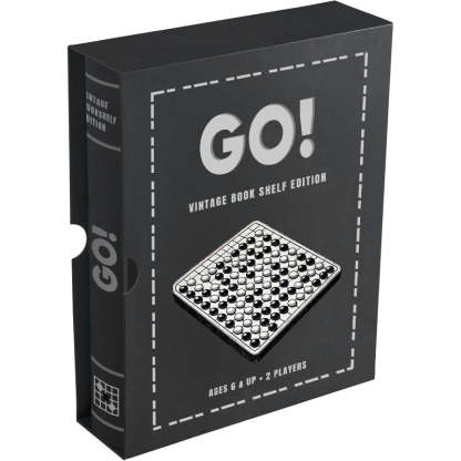 Go Game Set – A Timeless Strategy Game for Enthusiasts-Book Shelf Game