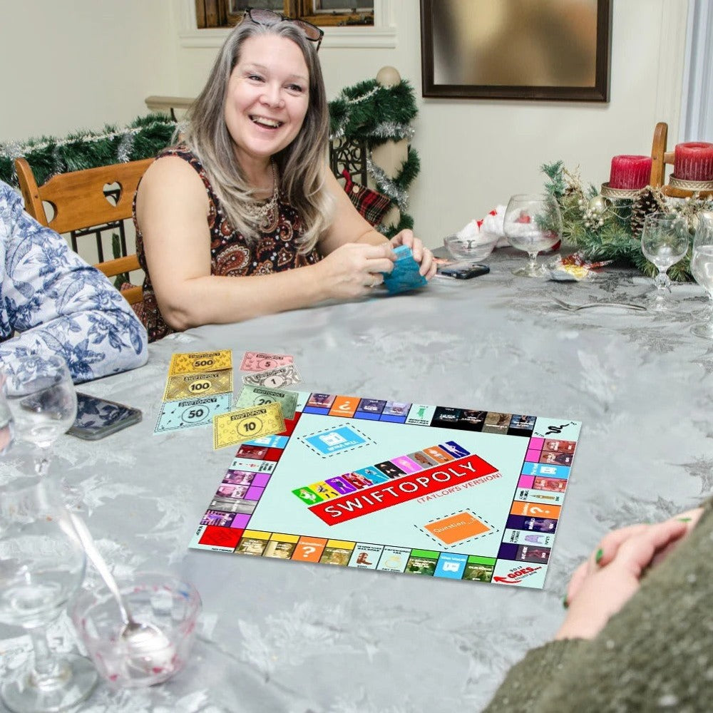 Swiftopoly Board Game-Book Shelf Game