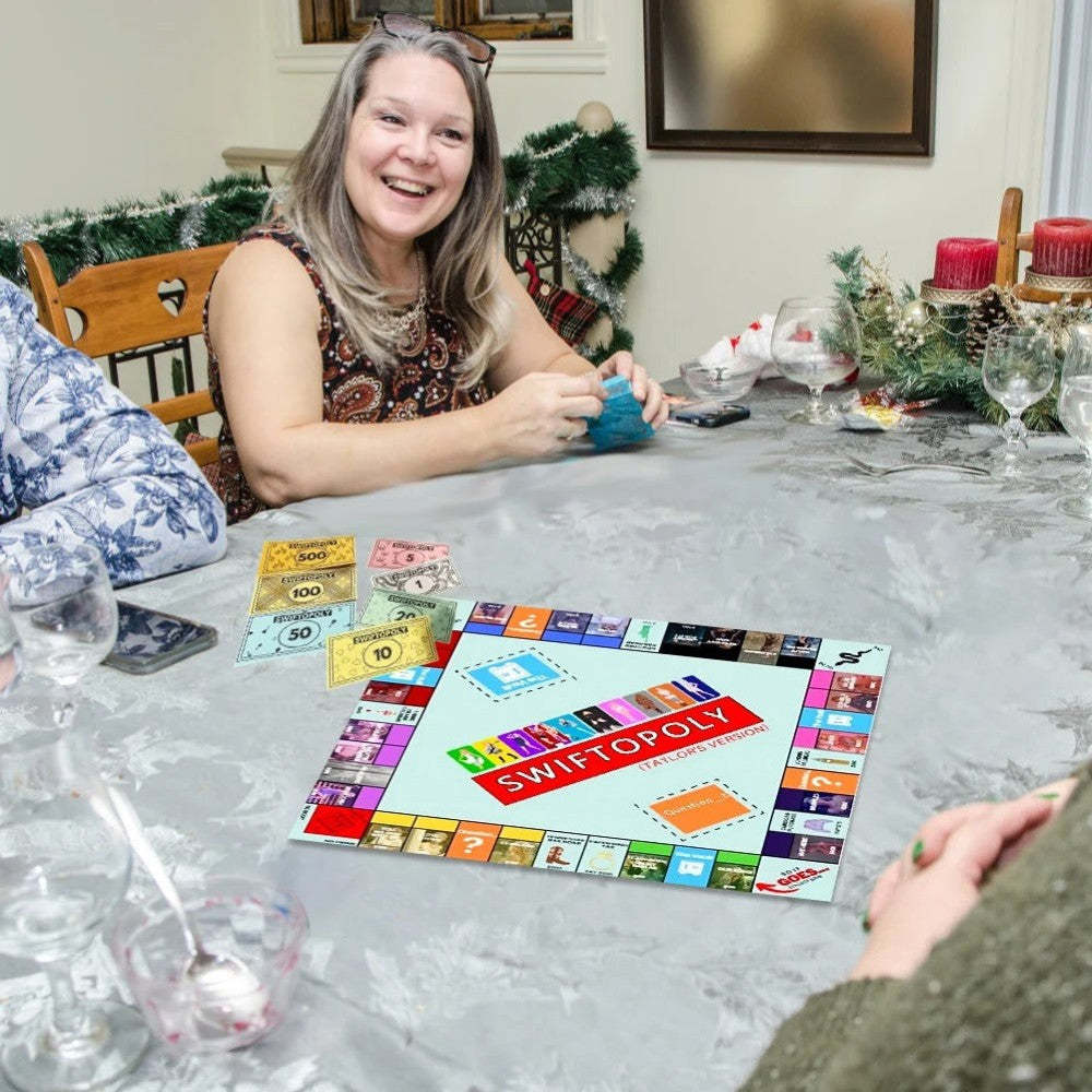 Swiftopoly Board Game-Book Shelf Game