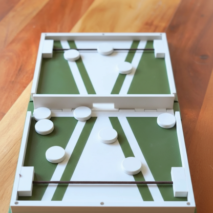 Portable Sling Puck Book Game For Everyone