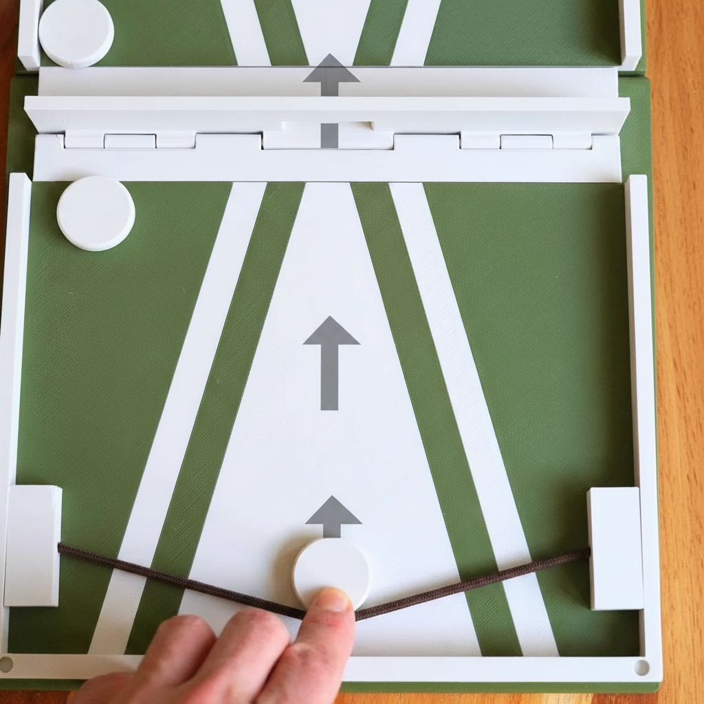 Portable Sling Puck Book Game For Everyone