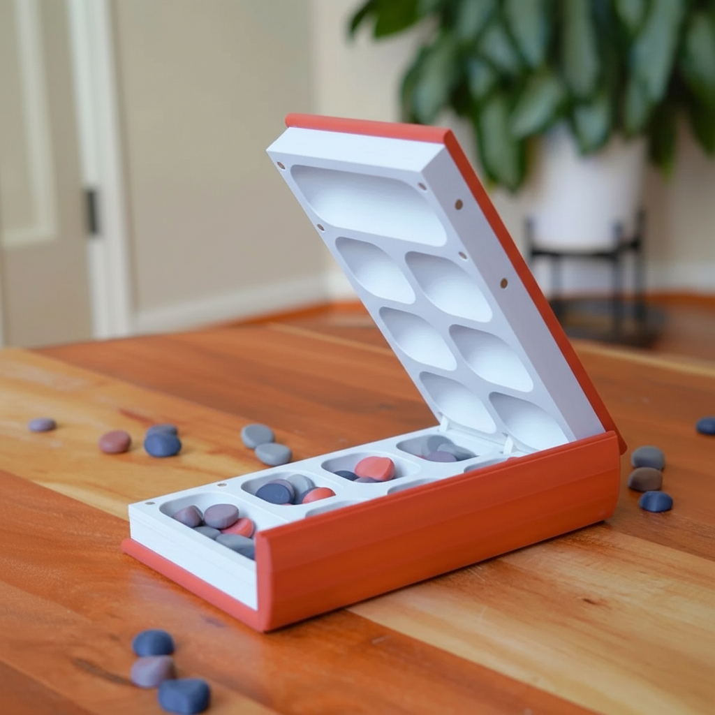 Portable Mancala Book Game For Fun