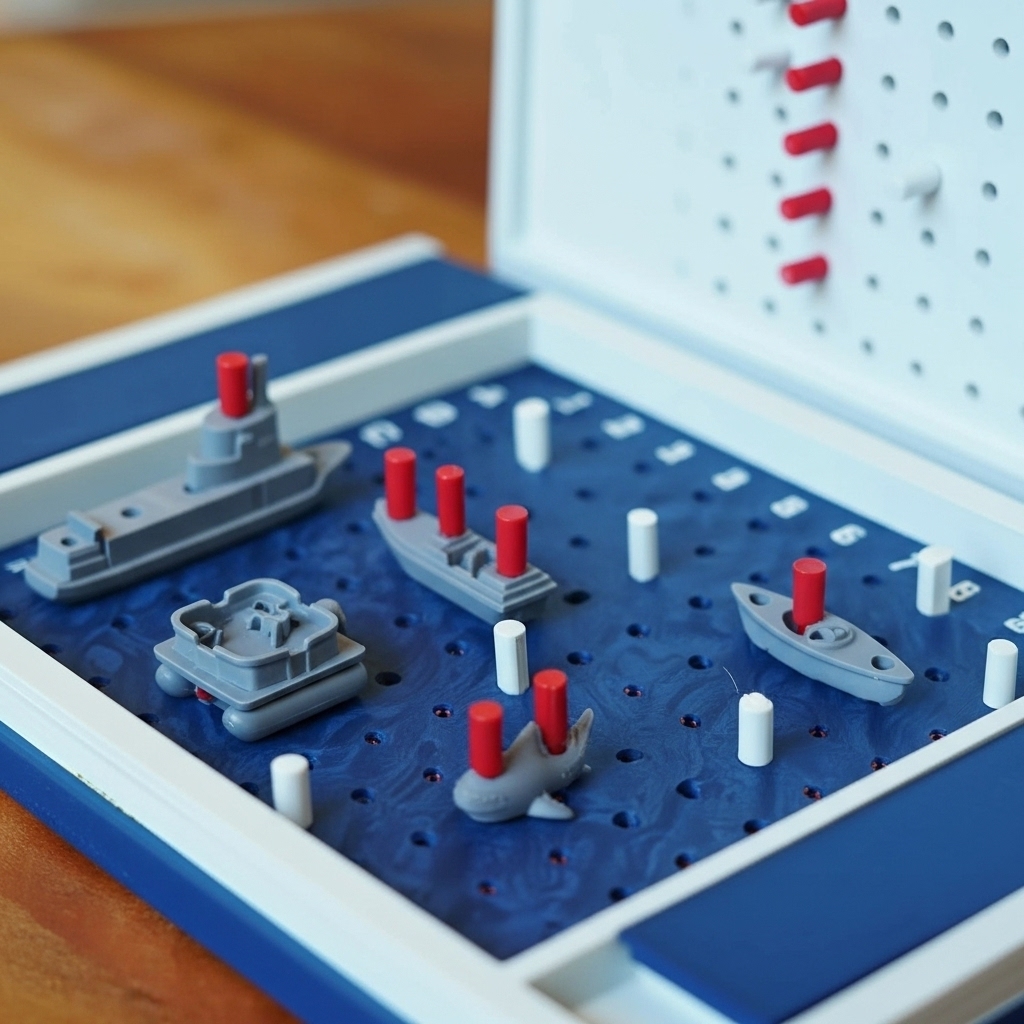 Magnetic Sea Battle Book Game For Fun