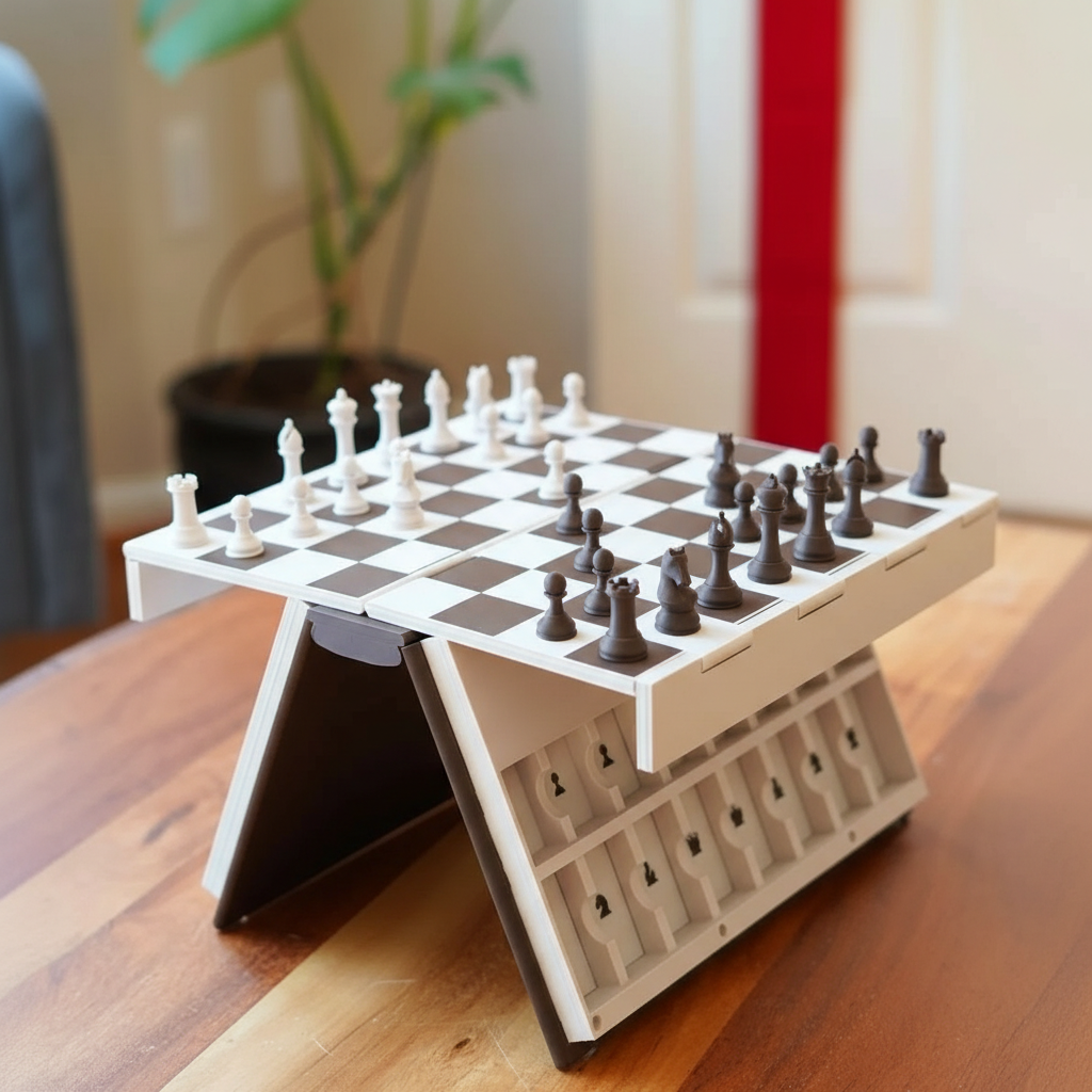 Portable Chess Book Game For Travel