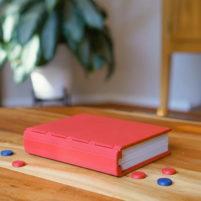 Portable Four In A Row Book Game 