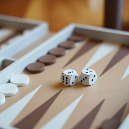 Easy And Fun Backgammon Book Game 