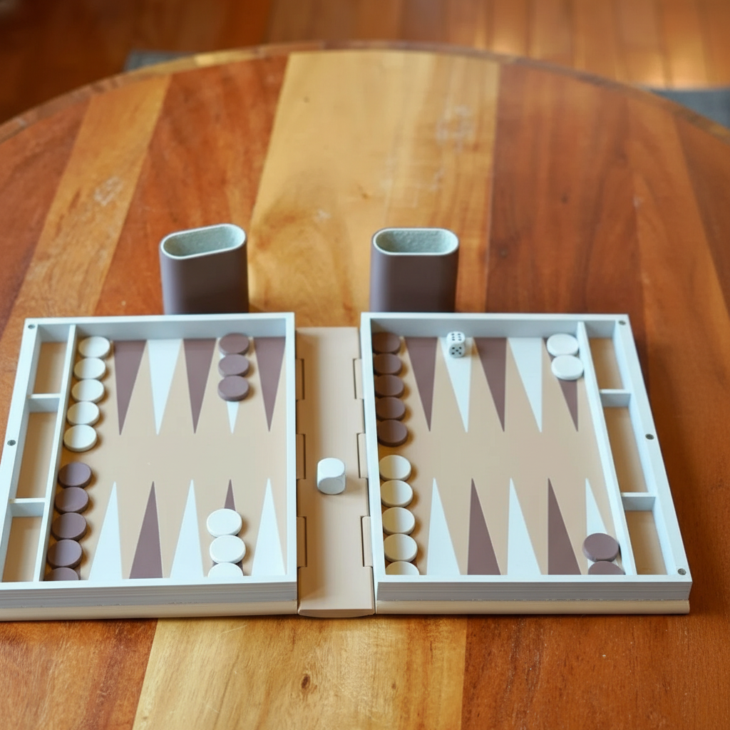 Easy And Fun Backgammon Book Game 