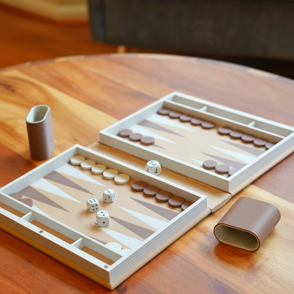 Easy And Fun Backgammon Book Game 
