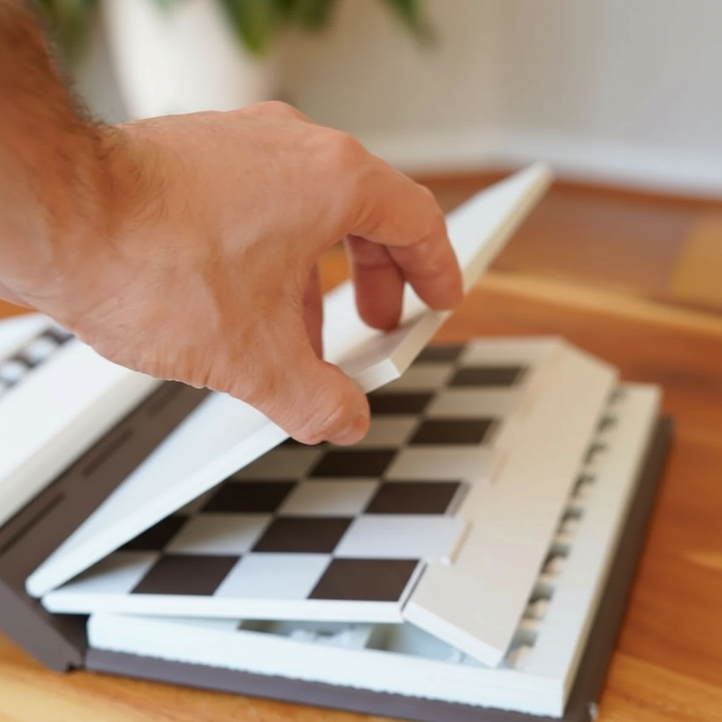 Portable Chess Book Game For Travel