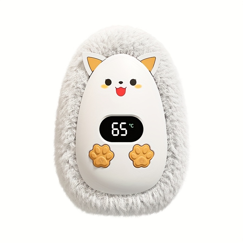 Portable USB Plush Design Warmer With Digital Display