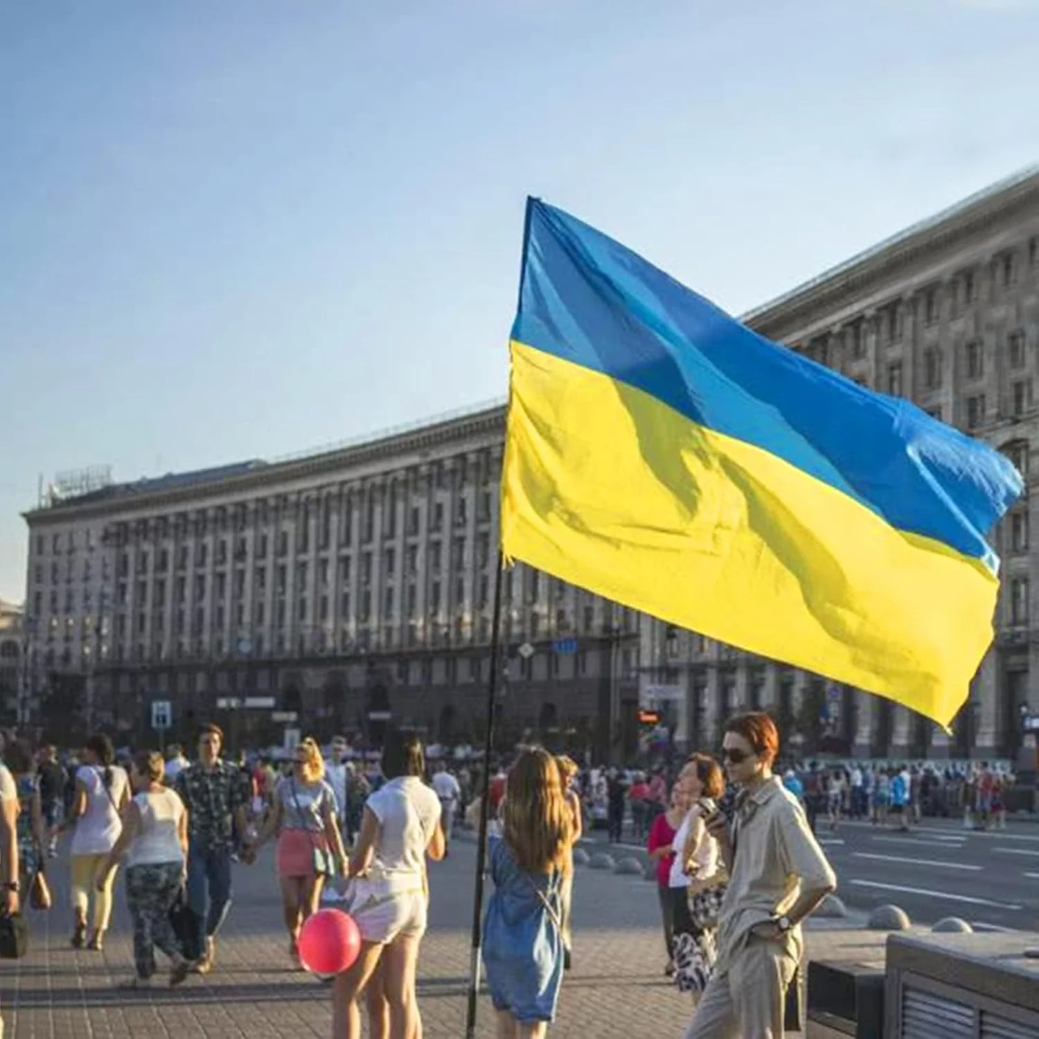 Ukraine National Flag For Indoor And Outdoor Display