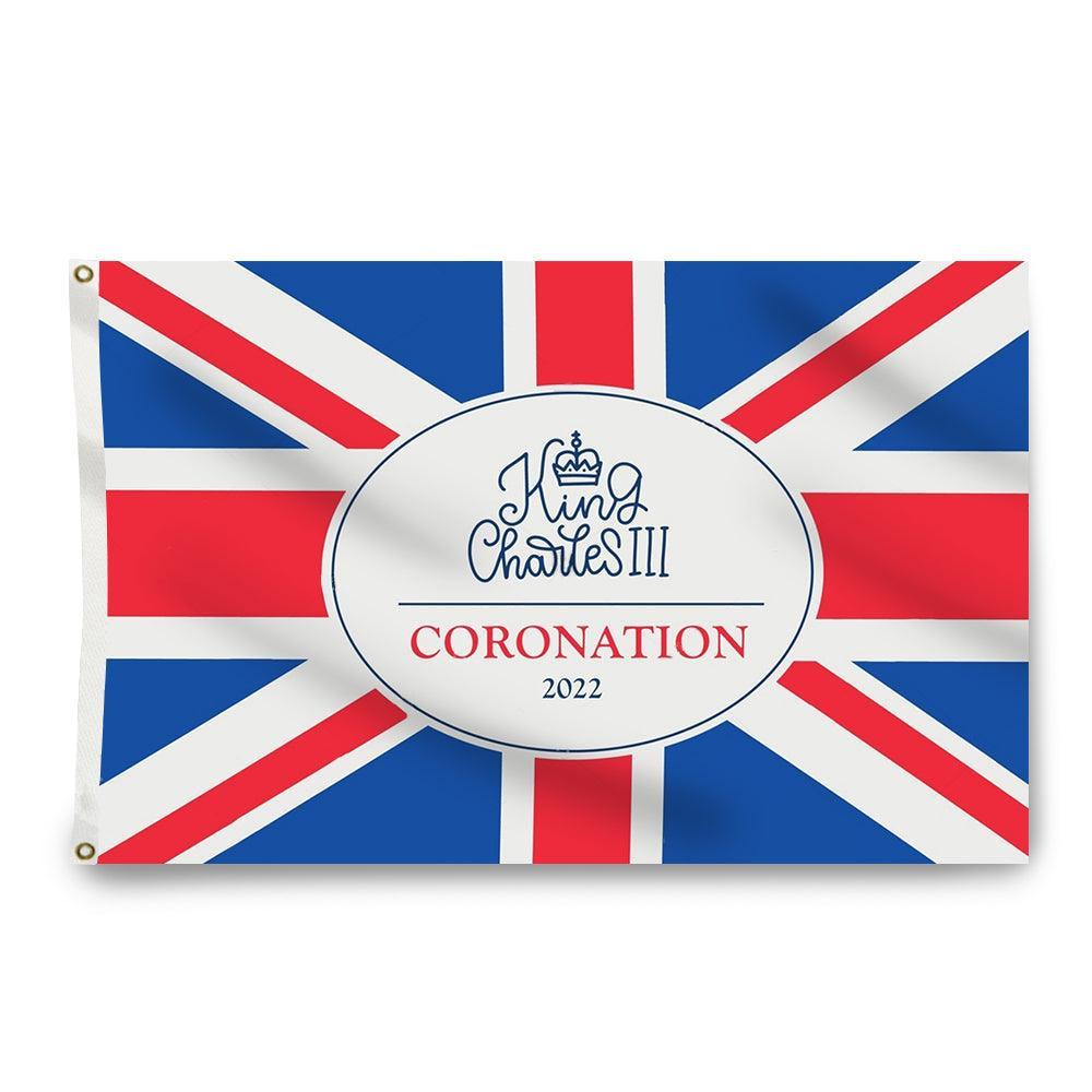 King Charles III Flag – A Royal Tribute to British Heritage-Globe Flags