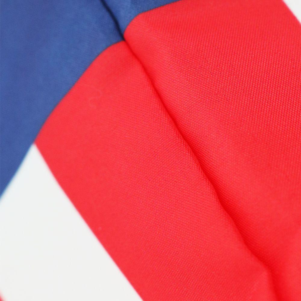 American Wind Blower Flag close-up showing fabric texture and vivid colors