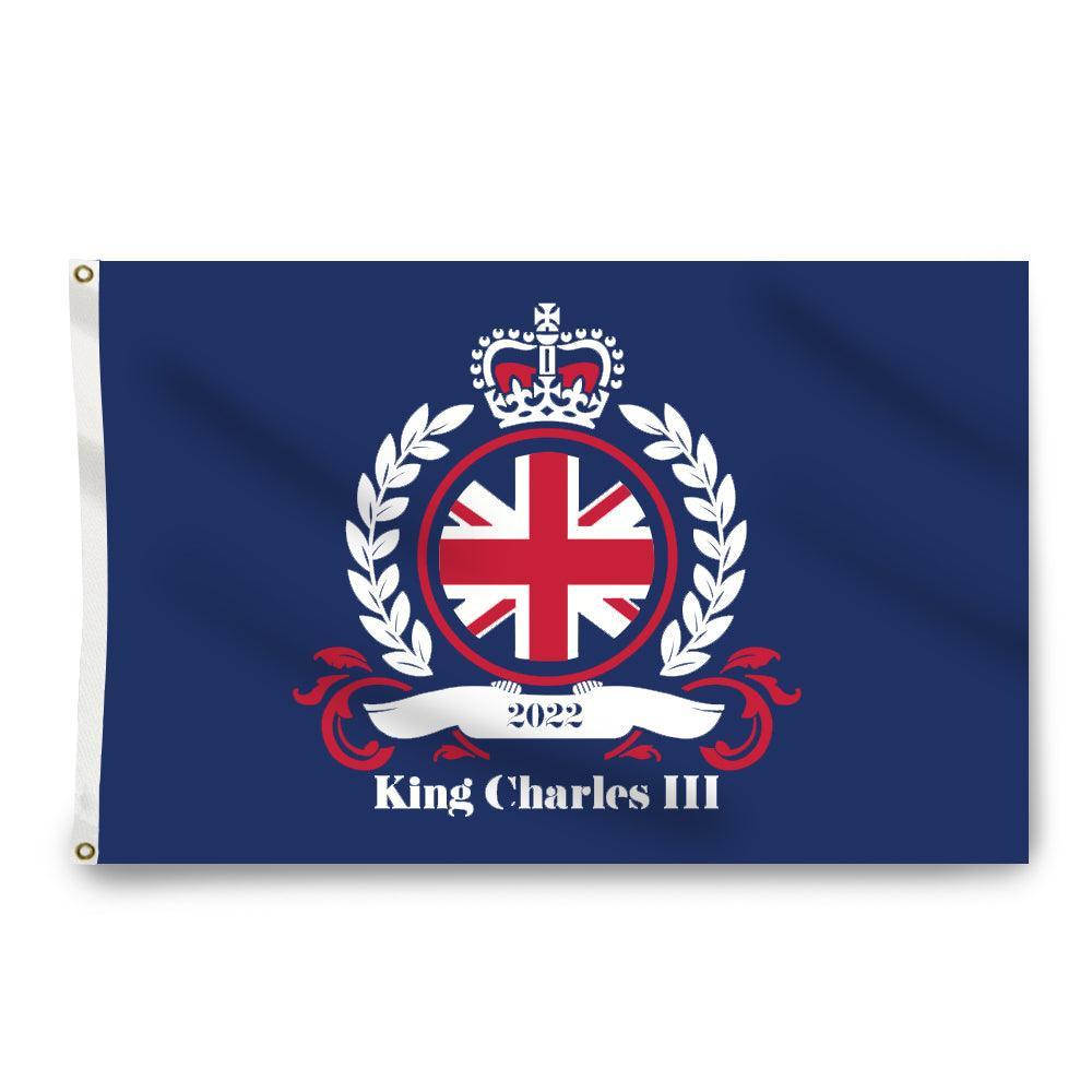 UK King Charles flag - Premium Polyester Flag for Royal Supporters-Globe Flags