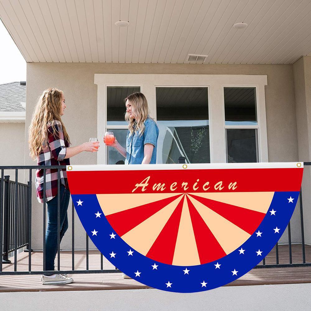 American National Day Flag size and scale reference for 90x150cm display