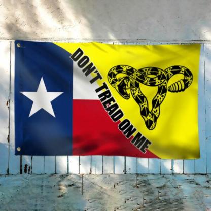 Grommet Texas Flag  A Bold Statement Of Strength Rights-Globe Flags